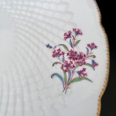 ●po-93/1870年代 MINTON ミントンの手描きのプレート
