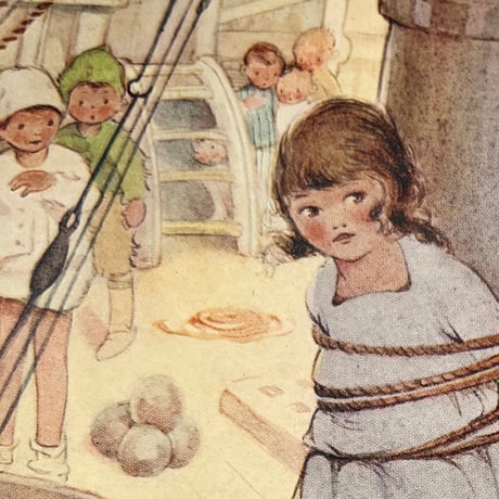 ●s-62/Mabel Lucie Attwell  1920年代「PETER PAN」の挿絵A/カラープレート