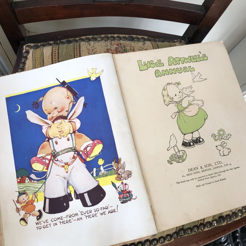 ○s-55/Mabel Lucie Attwell 1948年の絵本 | PISKEY -イギ