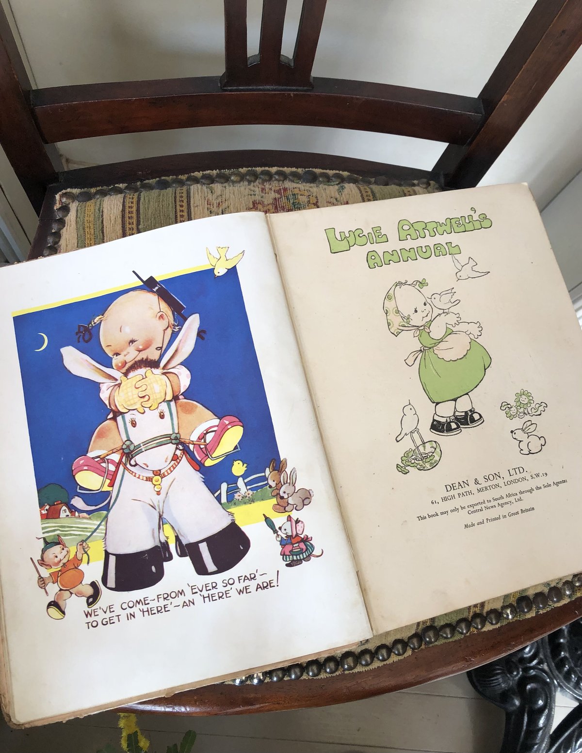 ○s-55/Mabel Lucie Attwell 1948年の絵本 | PISKEY -イギ