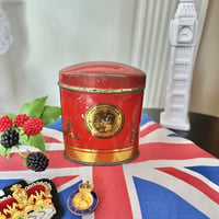 ●ｒ-29/1937年 OXO缶 ジョージ6世戴冠記念 マネーボックス缶