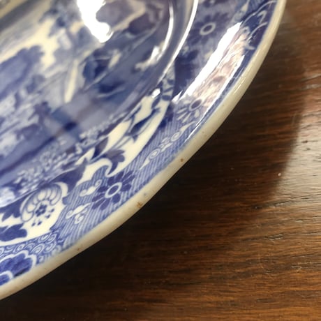 ●po-21/Spode 「ブルーイタリアン」プレート23ｃｍ