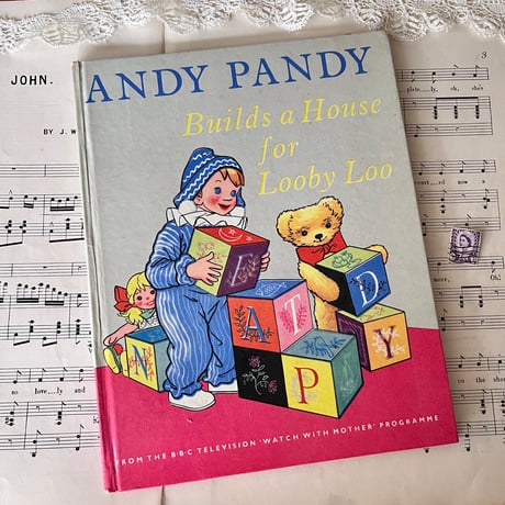 ●vp-25/1960年代カラー絵本「ANDY PANDY」 アンディ・パンディ