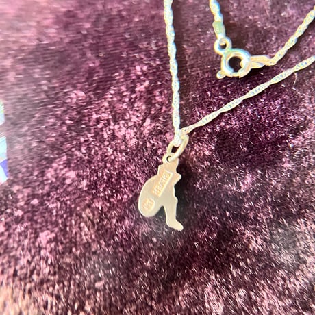 ●ab-545/シルバー製妖精ピスキーのネックレス /チャーム チェーン付き