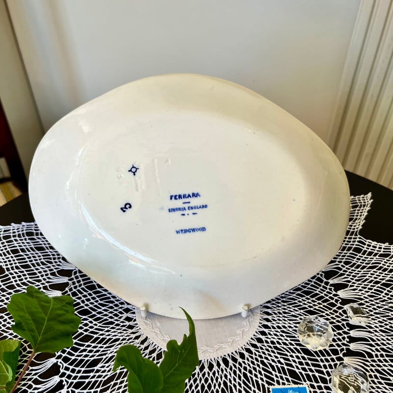 ○po-136/1920年代製 Wedgwood「Ferrara フェラーラ」プレート | P