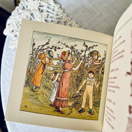 ●vp-45/K.グリーナウェイ「KATE GREENAWAY’Ｓ BIRTHDAY BOOK」