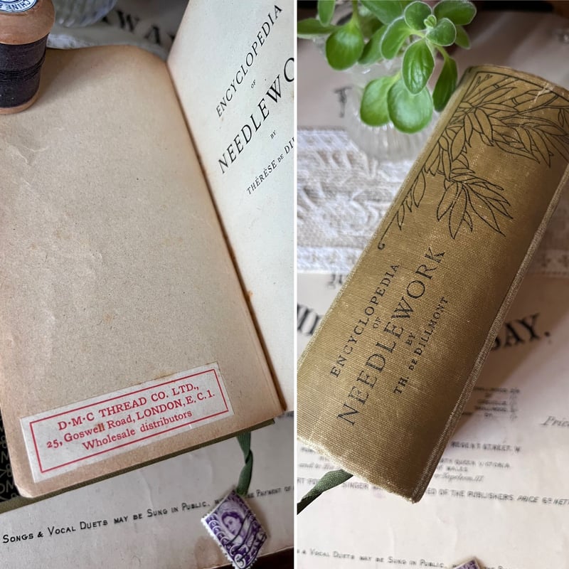 ○vp-25/1900年頃 DMC社ニードルワーク百科事典 | PISKEY -イギリス