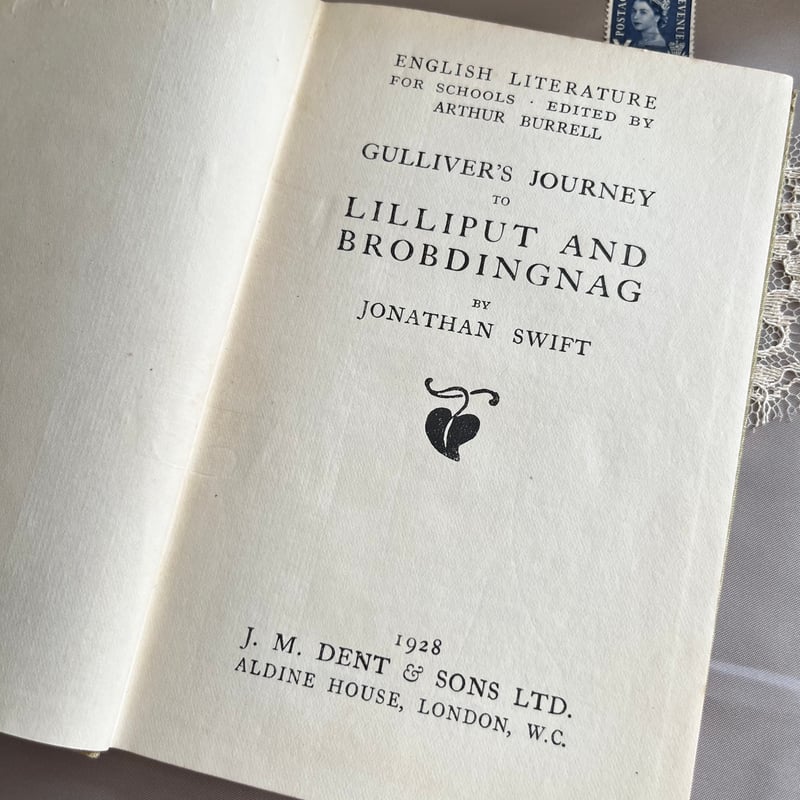ガリバー旅行 ○vp-65/1928年 ガリバー旅行記 | PISKEY -イギリスのふるいもの