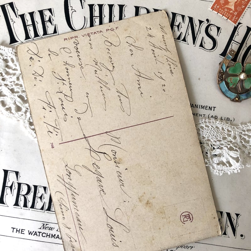 WWII期 四つ葉のクローバー ヴィンテージ パフィーハート 925 シルバー WWII期 ヴィンテージ パフィーハート 四つ葉のクローバー 925