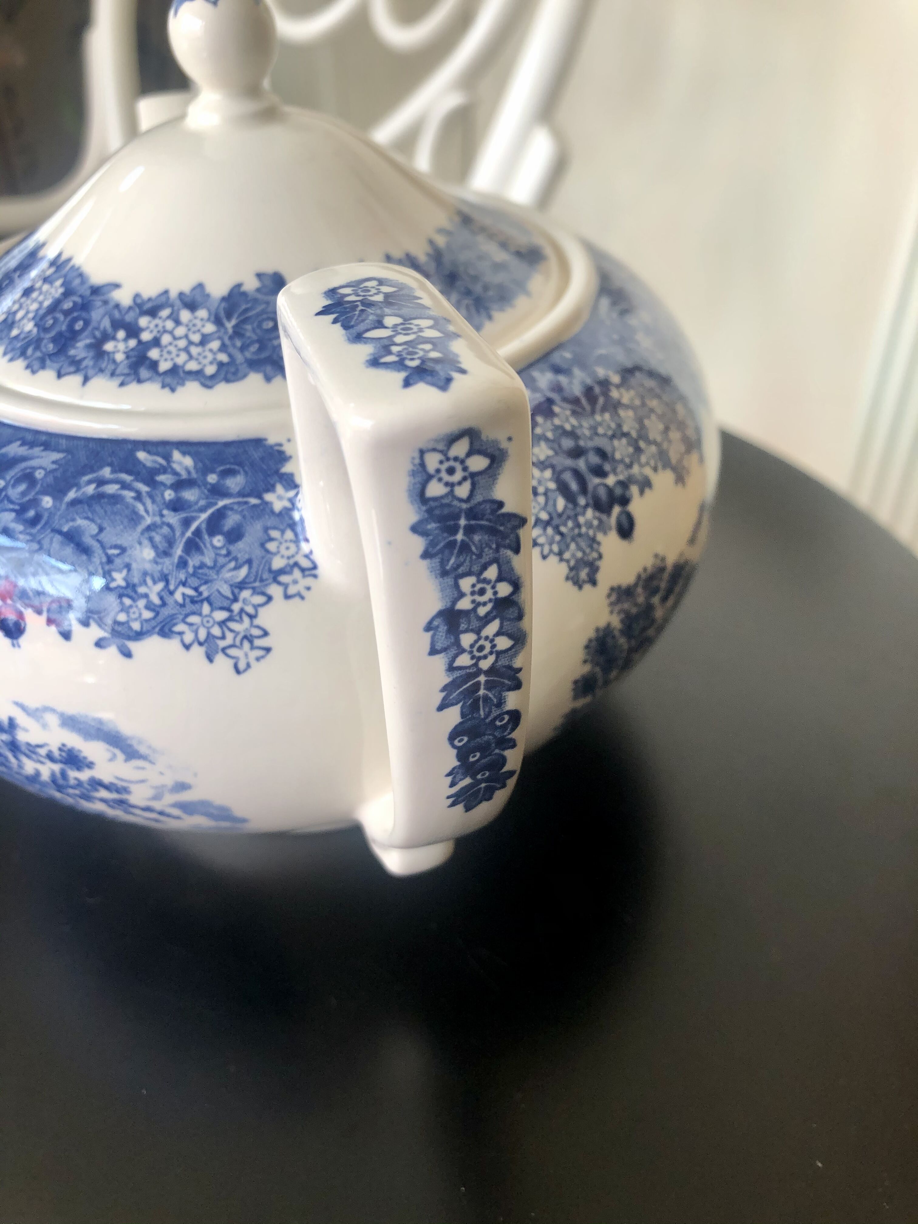 ○po-20/Wedgewood 「ロマンティックイングランド」ティーポット
