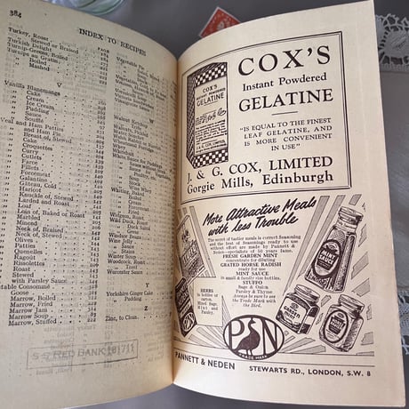●vp-28/1920-1930年代 「MRS. BEETON’S COOKERY BOOK」