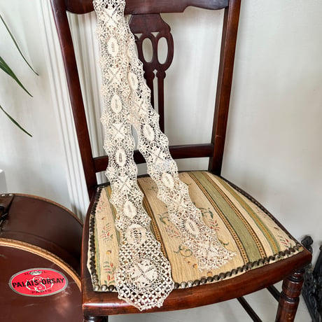 ●l-114/シルク製 マルティーズレース ロング125cm