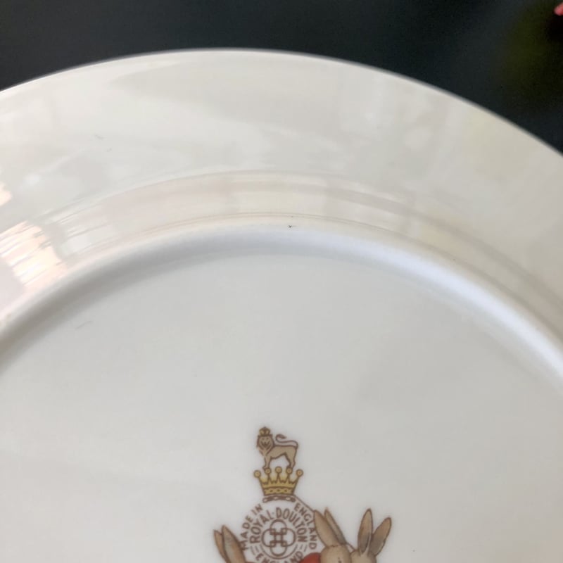 ○s-58/ロイヤルドルトン バニキンズのプレート | PISKEY -イギリスの