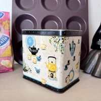 ●o-112/ ティータイムデザインの紅茶缶