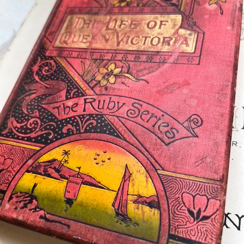 古書❁英国アンティーク　優しい挿絵が添えられた詩集　ヴィクトリアン ディスプレイ 古書❁英国アンティーク優しい挿絵が添えられた詩集ヴィクトリア