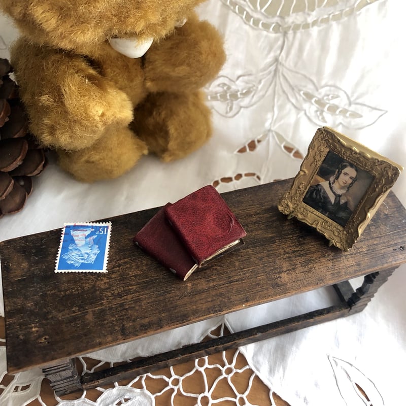ミニチュア　本革装丁　洋書④　ハード本　フランス洋書　ボタニカル ミニチュア 本革装丁 洋書④ ハード本 フランス洋書 ボタニカル