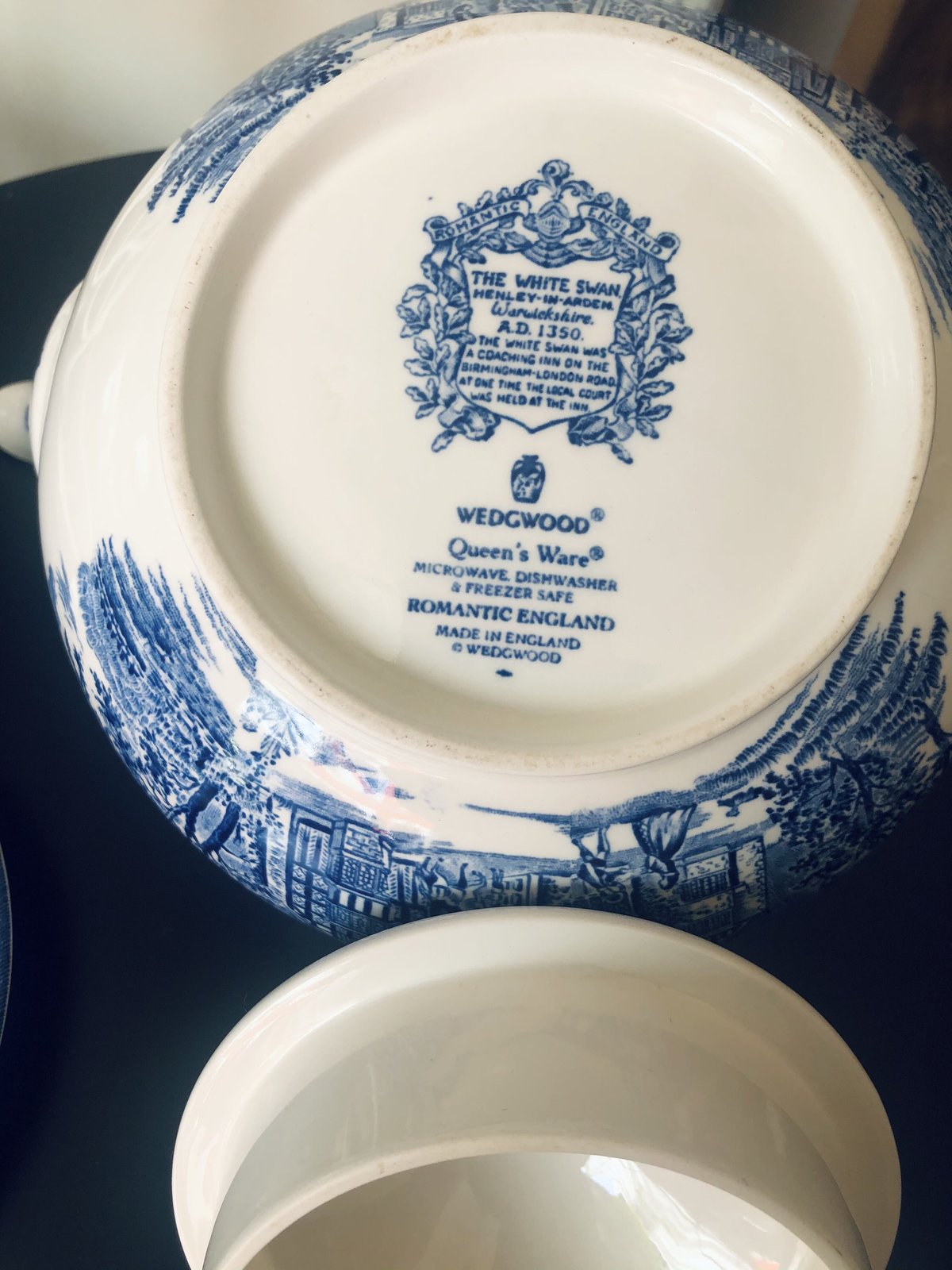 ○po-20/Wedgewood 「ロマンティックイングランド」ティーポット ○po-20/Wedgewood 「ロマンティックイングランド」ティーポット