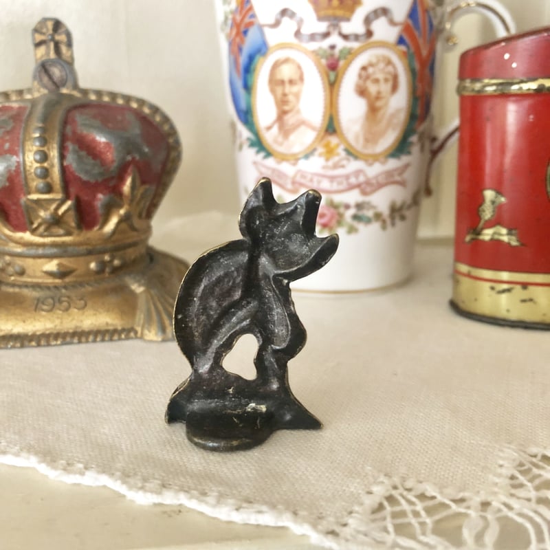 ○p-2/真鍮製の妖精ピスキー | PISKEY -イギリスのふるいものかわいい