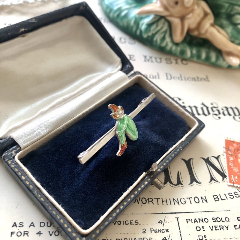 victor パール　妖精　ブローチ　保証書　ヴィンテージ victor パール 妖精 ブローチ 保証書 ヴィンテージ