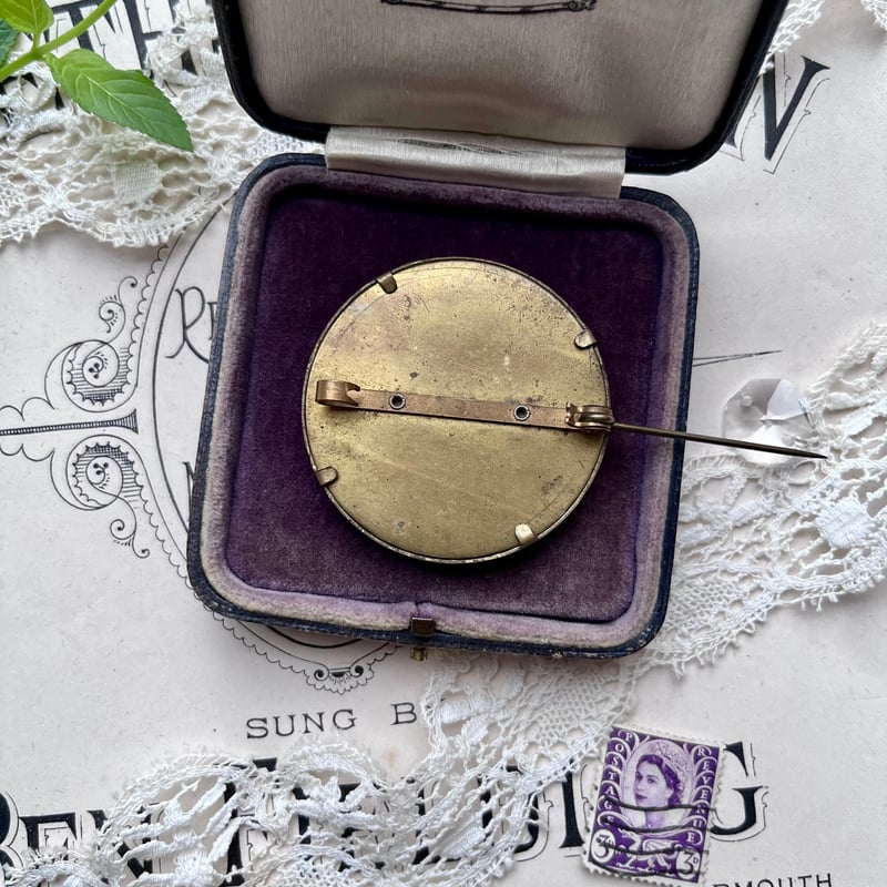 ○r-33/1936年 手刺繍 戴冠記念のブローチ | PISKEY -イギリスの ○r-33/1936年 手刺繍 戴冠記念のブローチ | PISKEY -イギリスの
