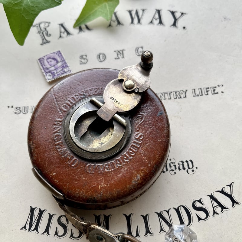 アンティーク メジャー イギリス 古道具 ブロカント 巻尺 アンティーク