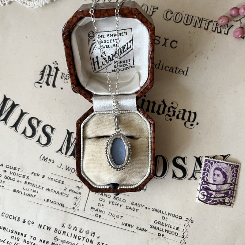 ○ab-219/ウェッジウッド ジャスパーのペンダント | PISKEY -イギリス