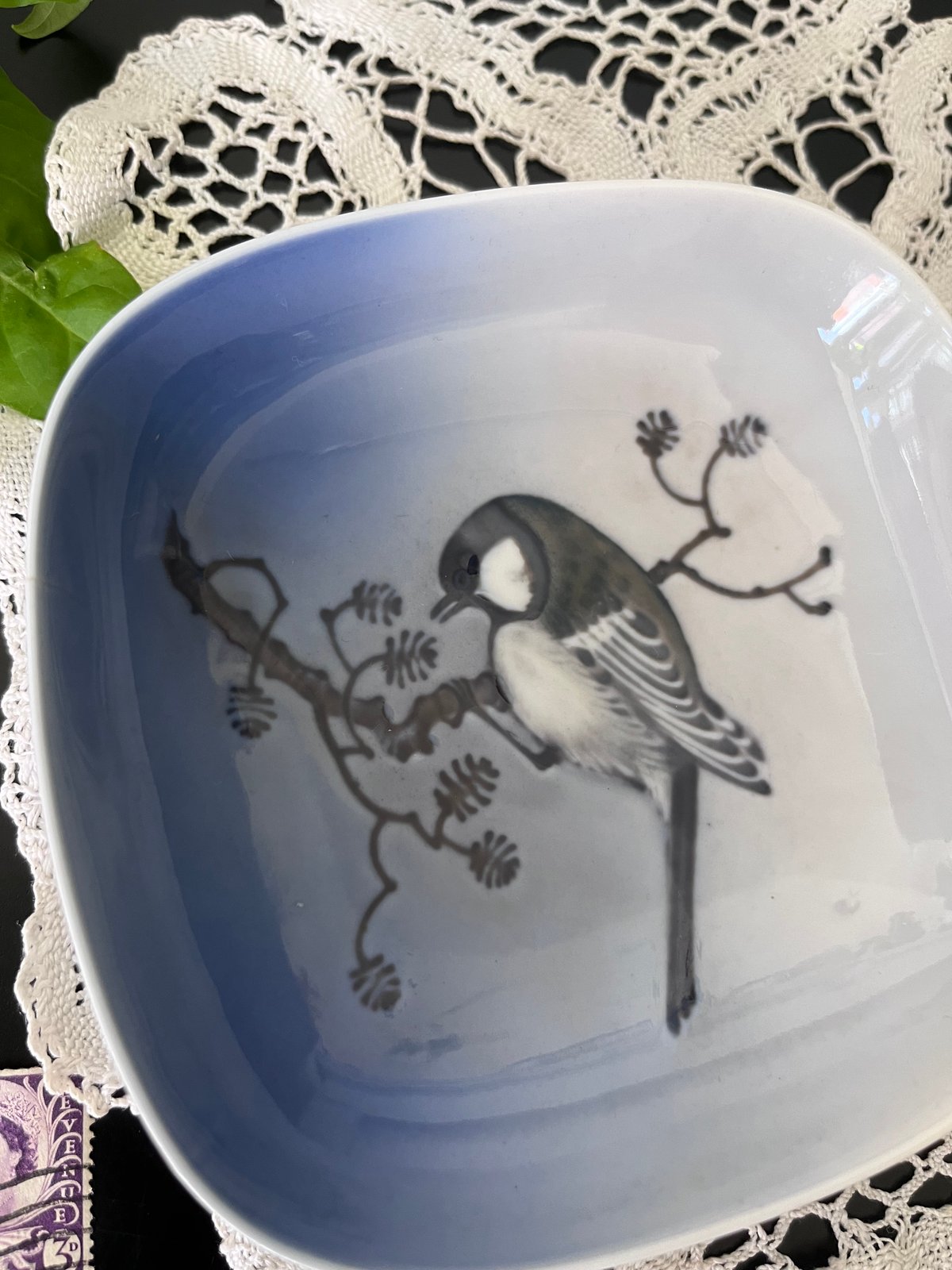 ○po-100/1969-1973年製 ロイヤルコペンハーゲン シジュウカラのピン