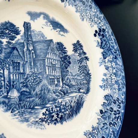 ●po-51/Wedgwood  「ロマンティックイングランド」プレート