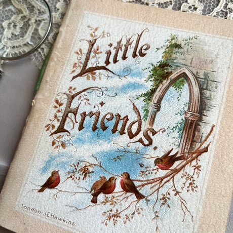 ●vp-60/ヴィクトリアン詩集絵本「Little Friends」