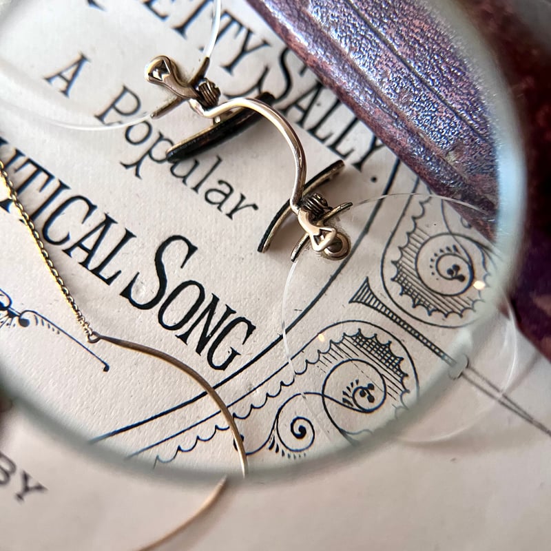 ○o-124/フィンチ眼鏡とメガネケースセット | PISKEY -イギリスの