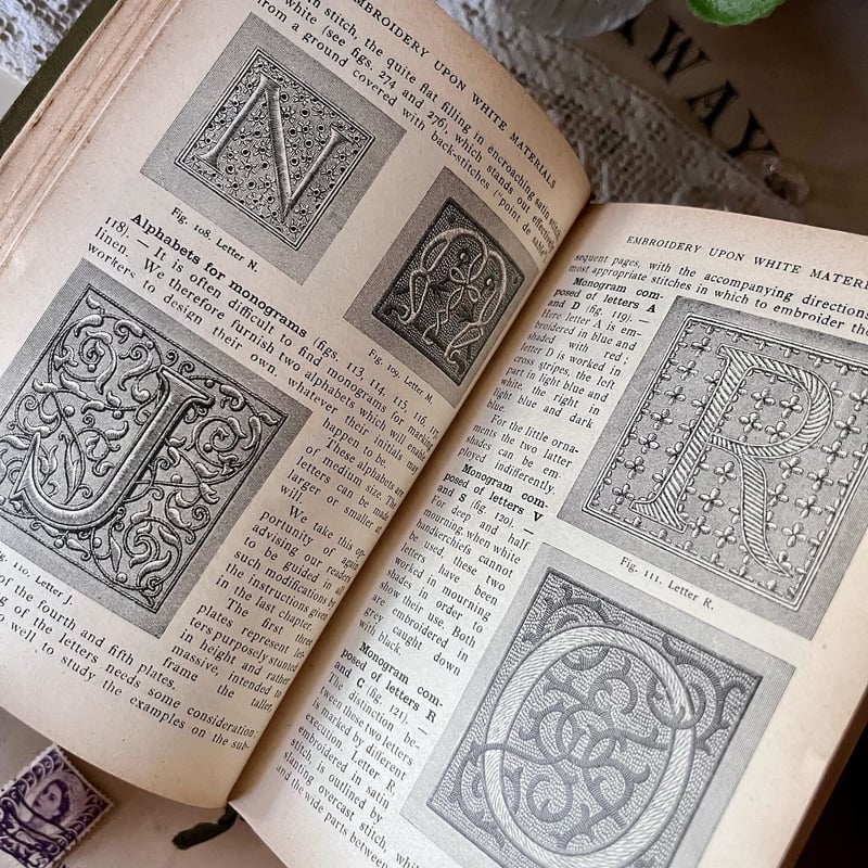 ○vp-25/1900年頃 DMC社ニードルワーク百科事典 | PISKEY -イギリス