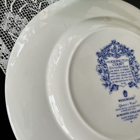 ●po-51/Wedgwood  「ロマンティックイングランド」プレート