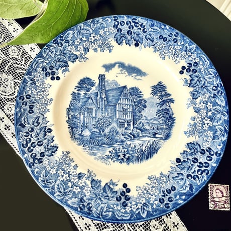 ●po-51/Wedgwood  「ロマンティックイングランド」プレート