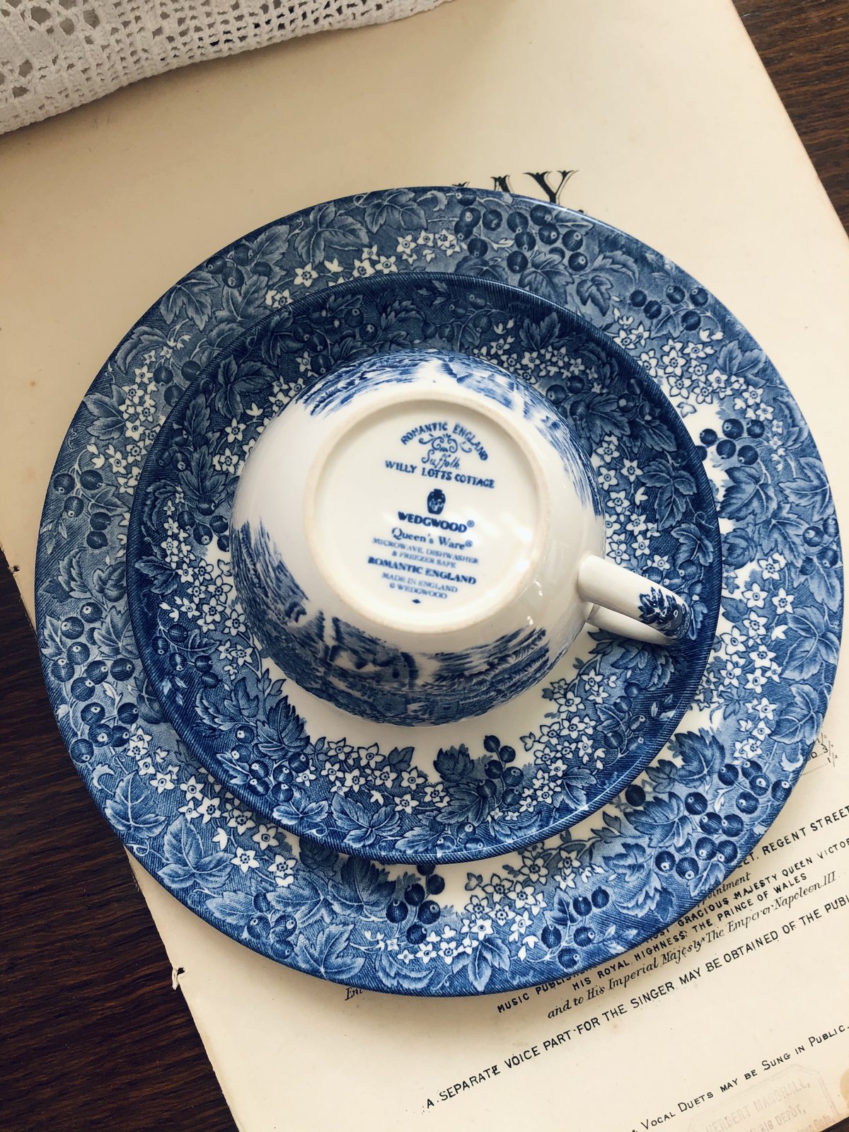 ウェッジウッド　ウェーバリー18㎝　プレート5枚セット 楽天市場】ウェッジウッド プレート 18cmの通販