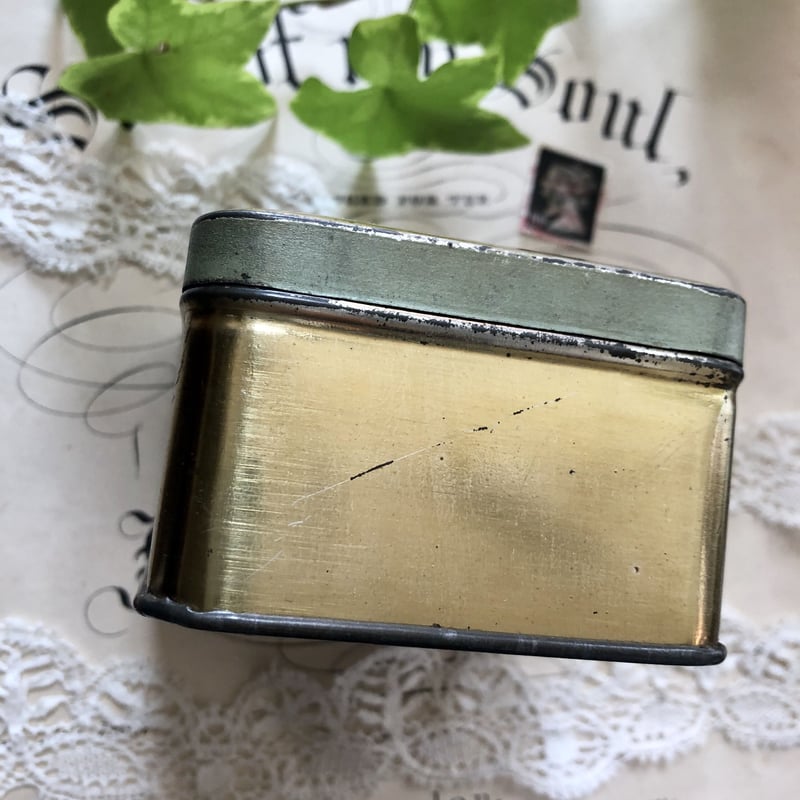 ○h-7/王室御用達のマーク付きミント缶 | PISKEY -イギリスのふるい