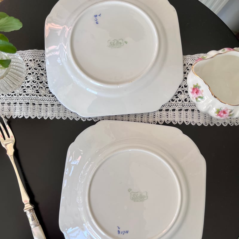 ○sh-31/Shelley シェリー社 イングリッシュガーデンのプレート