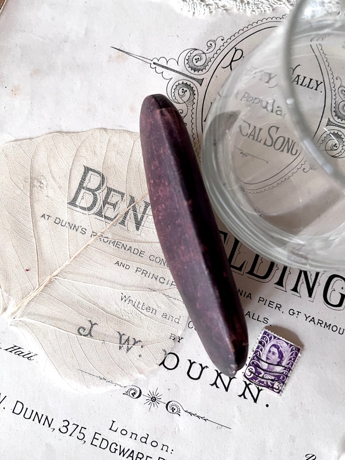 アンティーク　フィンチメガネ　鼻眼鏡　ケース付き ビンテージ~40's○ケース付きCブリッジ型フィンチ眼鏡○230515i6