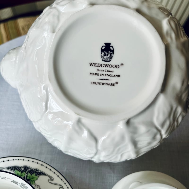 ○po-114/Wedgewood 「カントリーウェア」ティーポット | PISKEY -イギ