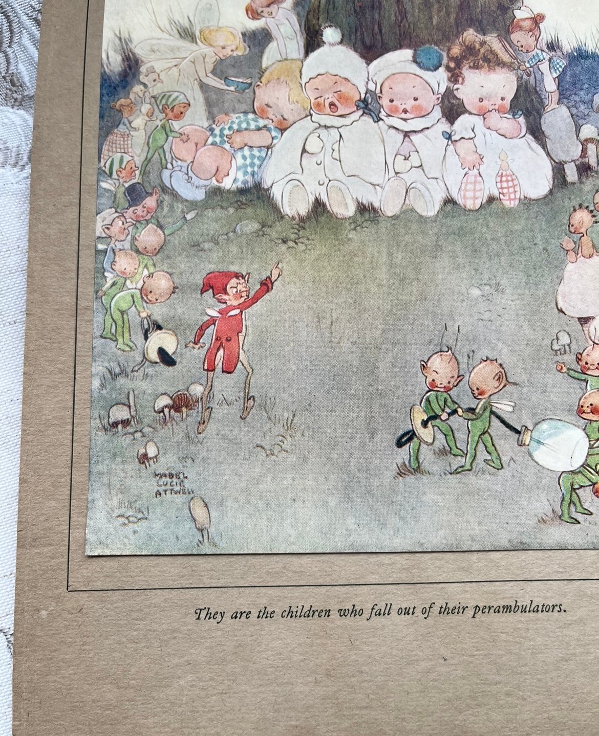 ○s-63/Mabel Lucie Attwell 1920年代「PETER PAN」の挿絵