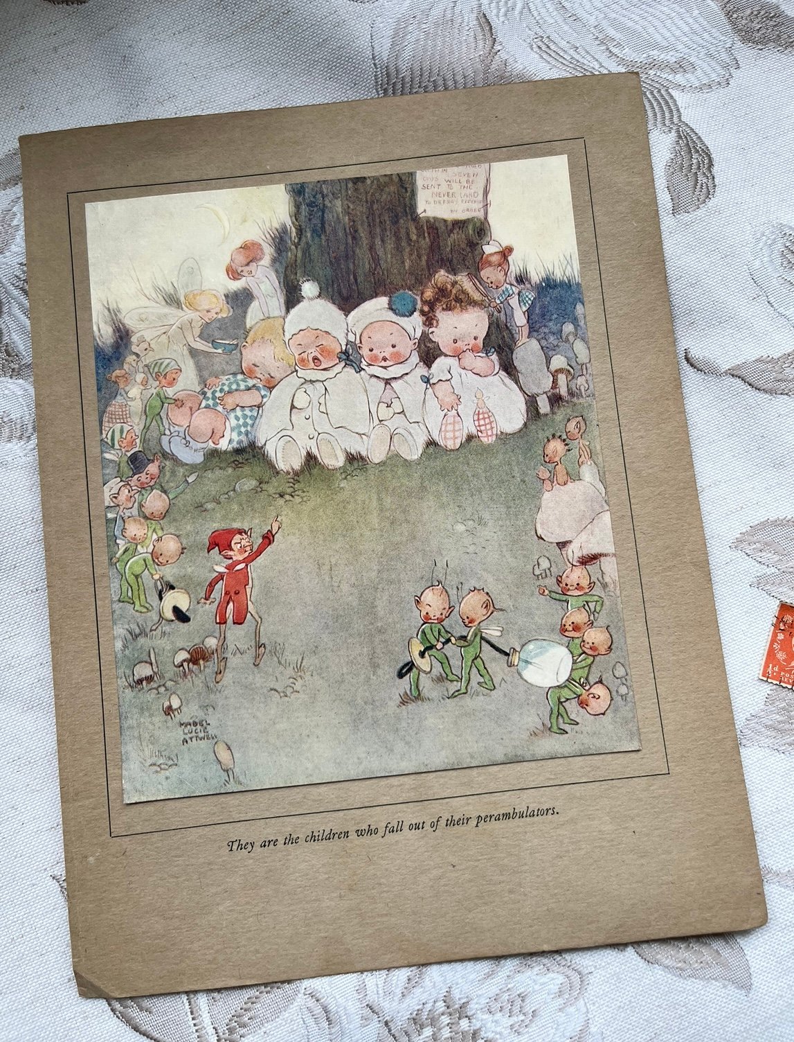 ○s-63/Mabel Lucie Attwell 1920年代「PETER PAN」の挿絵