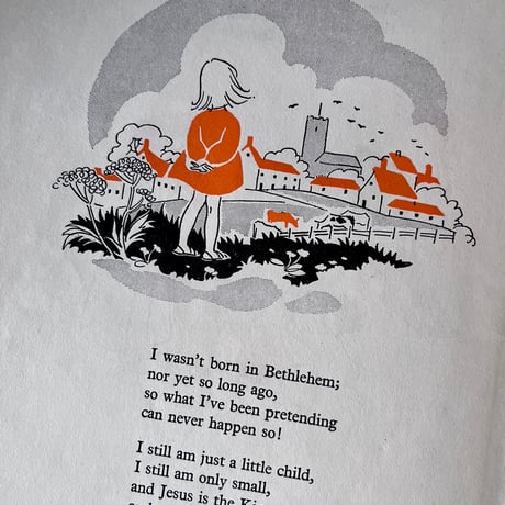 ●vp-32/絵本 1953年出版「IF I’D BEEN BORN IN BETHLEHEM 」