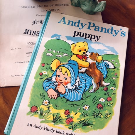 ●vp-6/1975年版絵本「Andy Pandy ’s Puppy アンディパンディの子犬」