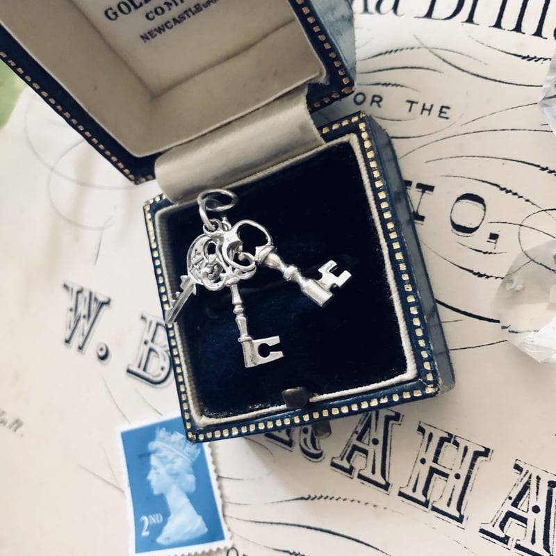 ○ac-7/シルバー製 3種類の鍵束 | PISKEY -イギリスのふるいもの