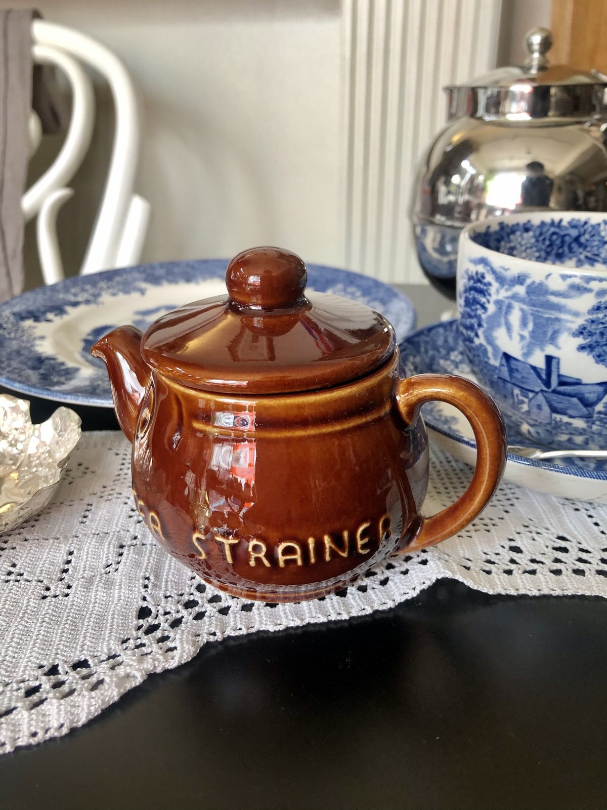 ○㎰-8/Sylvac社のティーポット型ティーストレーナー | PISKEY