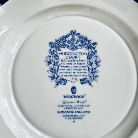 ●po-51/Wedgwood  「ロマンティックイングランド」プレート