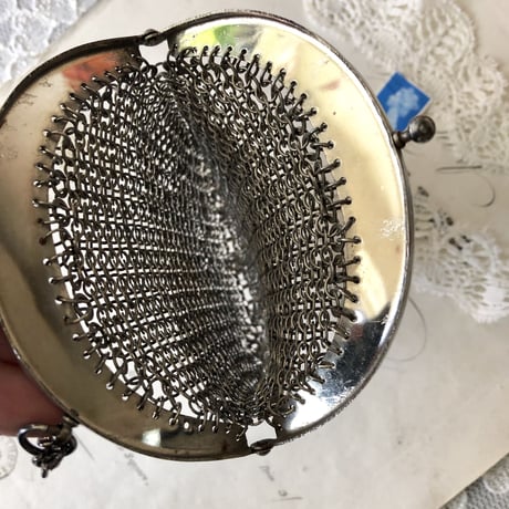 ●b－2/メタルメッシュ製のミニバッグ/パース