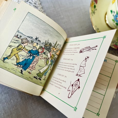 ●vp-45/K.グリーナウェイ「KATE GREENAWAY’Ｓ BIRTHDAY BOOK」