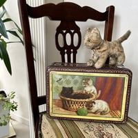 ●o-45/3匹の猫のお菓子缶