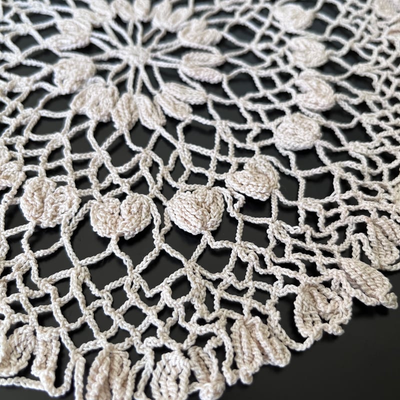 ドイリー1173❤️クラシック花園大判ドイリー✨50cm ドイリー1173❤️クラシック花園大判ドイリー✨50cm ドイリー