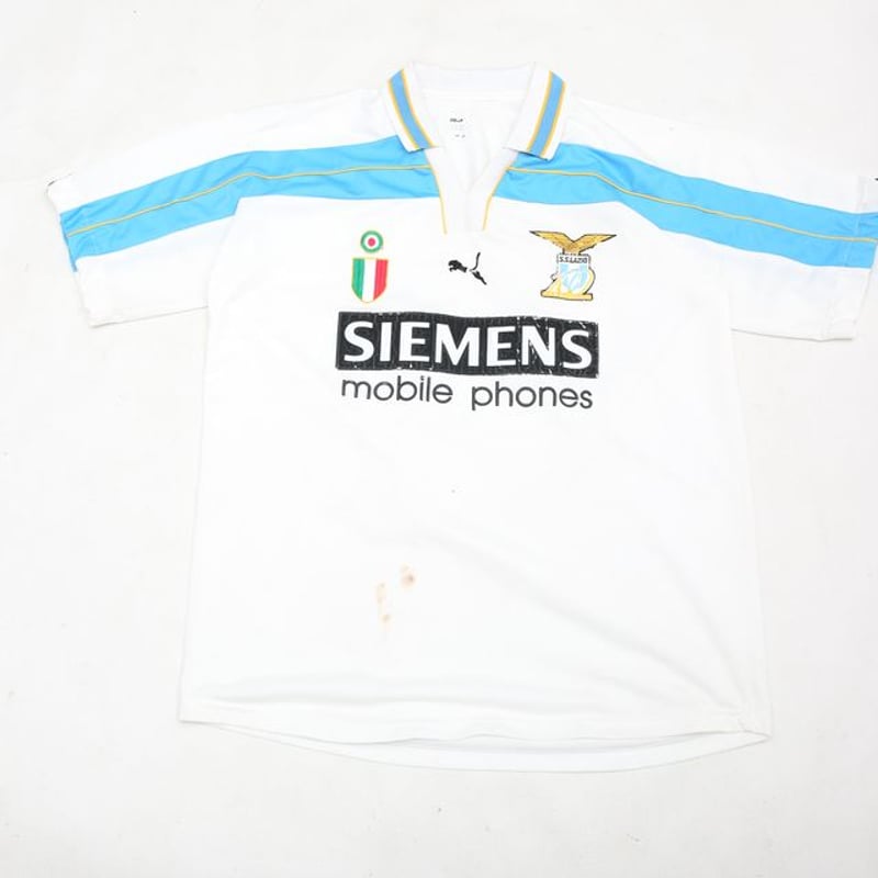 ラツィオ 】アウェイユニフォームサッカーシャツ2000〜2001